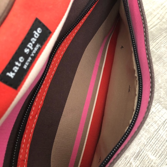 Vintage Kate Spade striped purse - Picture 4 of 9